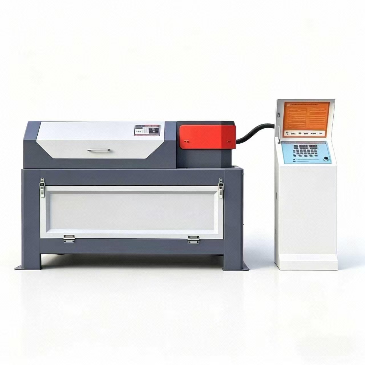 Steel bar straightening machine